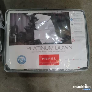 Auktion Hefel Platinum Down Bettdecke 