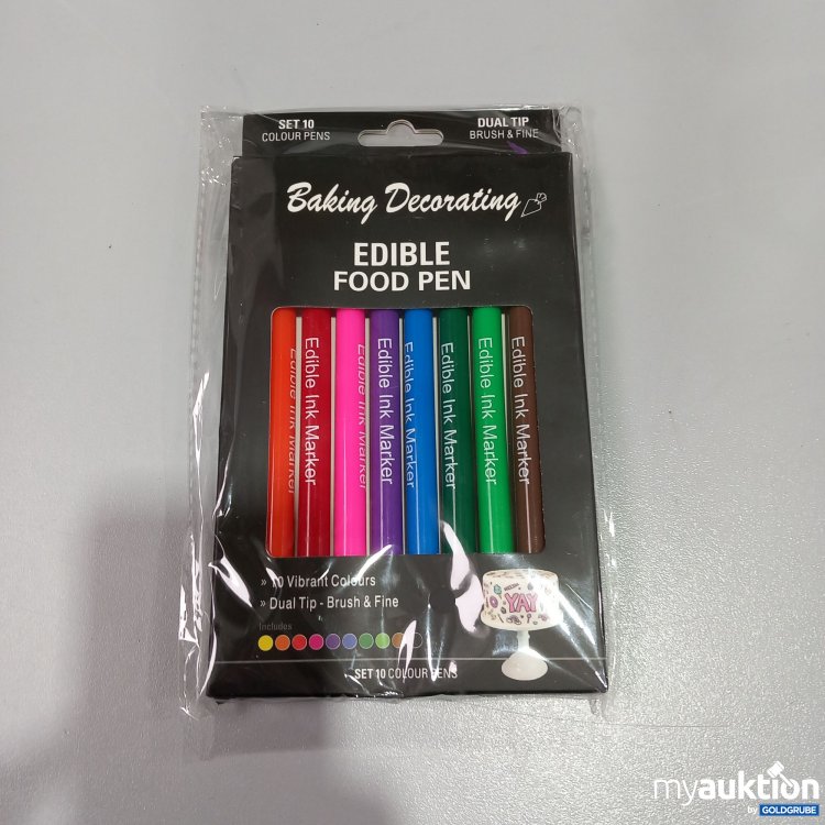 Artikel Nr. 384762: Baking Decoration Edible Food Pen 10 Stück