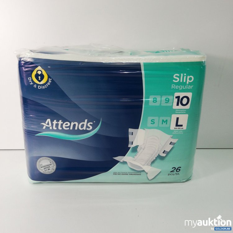 Artikel Nr. 789762: Attends Slip Regular 10 L 26 Stück 