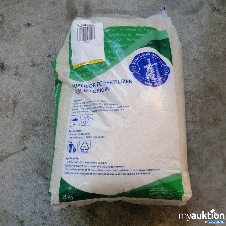 Artikel Nr. 749765: Van Loon Hoeven Superior Ec Fertilizer Real EU Origin 25kg