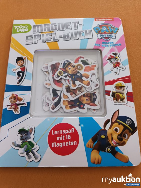 Artikel Nr. 390766: PAW Patrol Magnet Spiel Buch