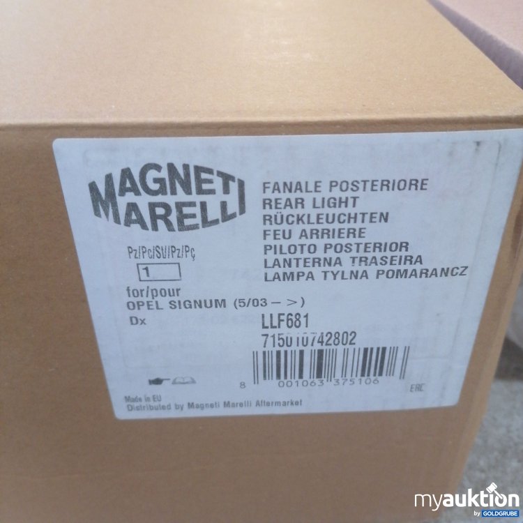 Artikel Nr. 752766: Magnet Marelli Rückleuchte 2 Stück 