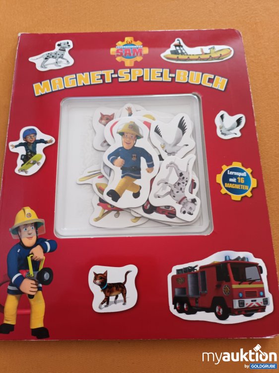 Artikel Nr. 390767: Feuerwehrmann Sam Magnet Spiel Buch 