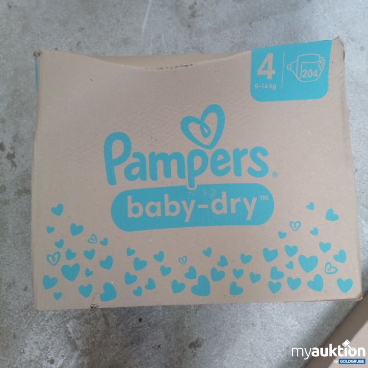 Artikel Nr. 744767: Pampers Baby Dry Windeln 204 Stück 