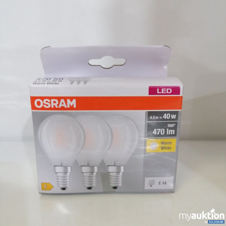 Artikel Nr. 745768: Osram LED-Lampen Warmweiß E14 