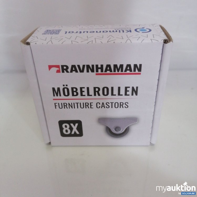 Artikel Nr. 751768: Ravn Haman Möbelrollen 8 Stück 