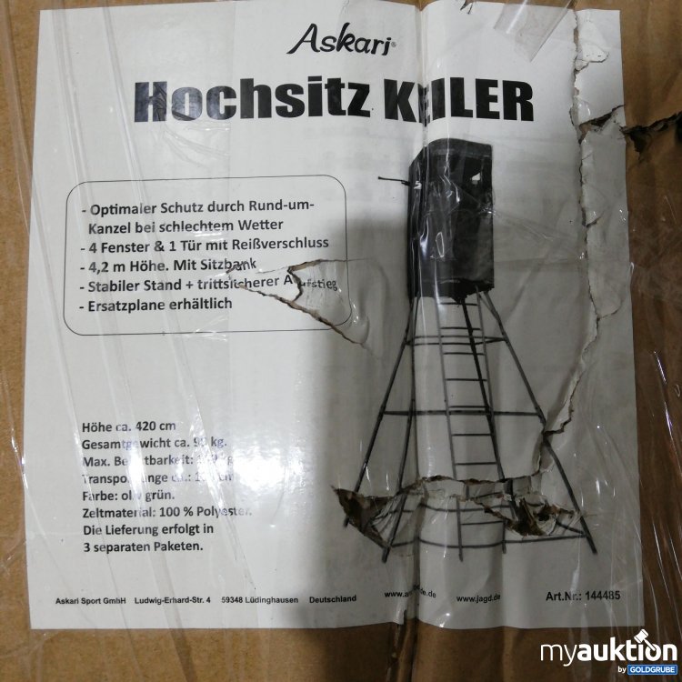 Artikel Nr. 787768: Askari Hochsitz Keiler 328083