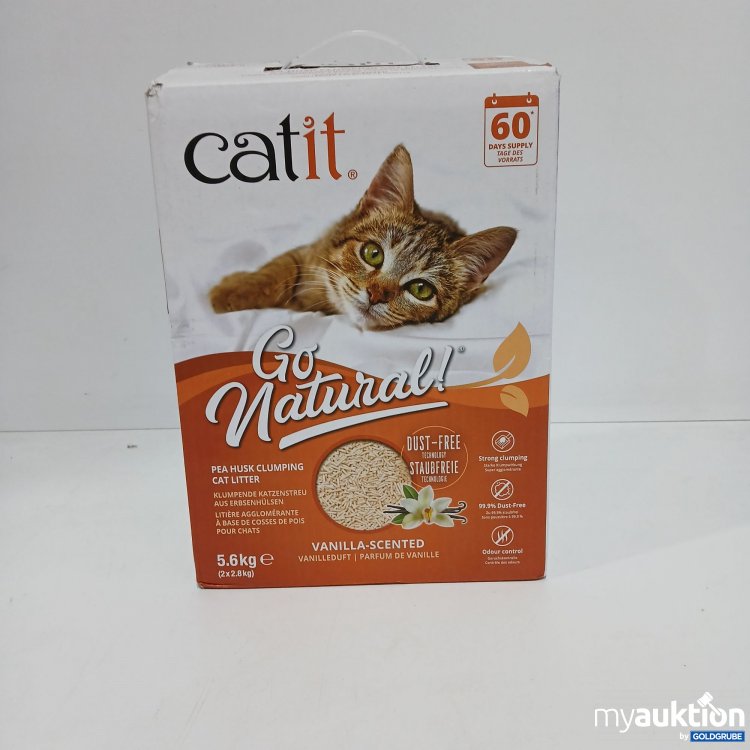 Artikel Nr. 801769: Catit go natural Pea Husk clumping cat litter 5,6kg