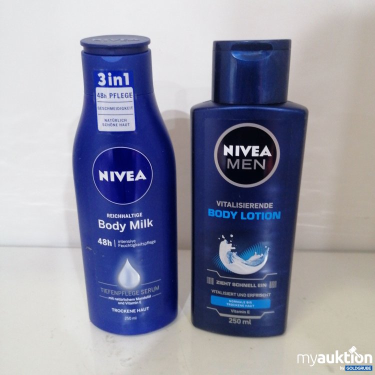 Artikel Nr. 754770: Nivea Body Lotion diverse Sorten 