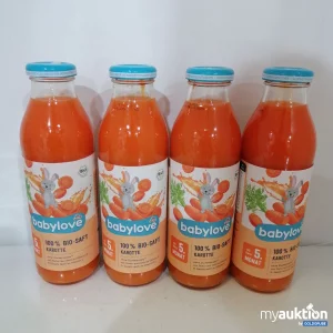 Auktion Babylove 100% Bio-Saft Karorte 500ml