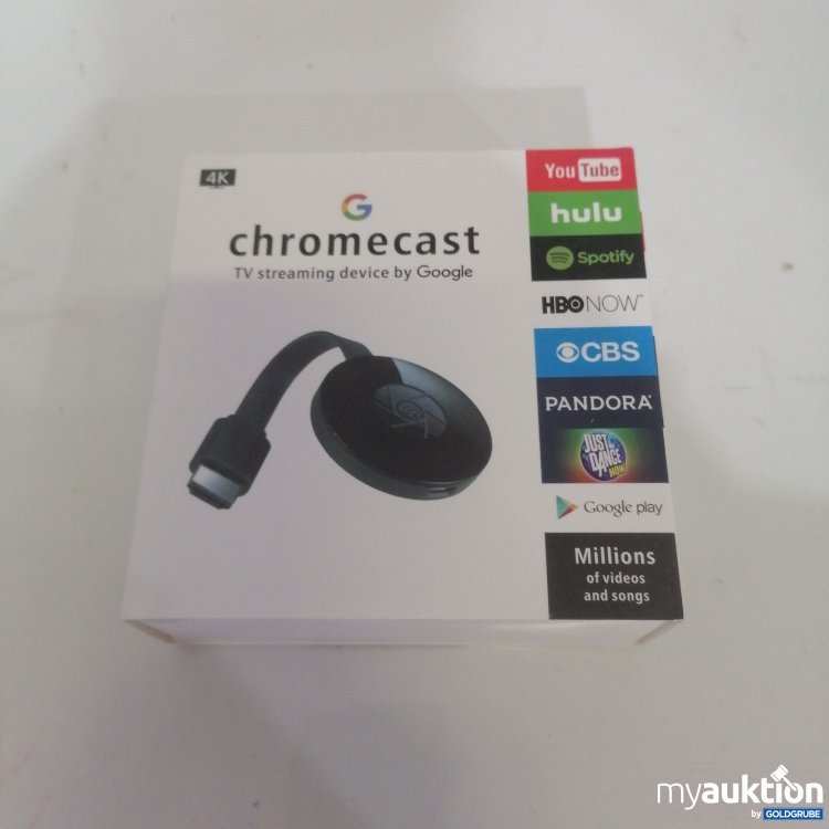 Artikel Nr. 748771: Chromecast TV Steaming device by Google 