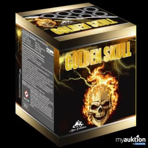 Auktion Feuerwerksbatterie Golden Skull