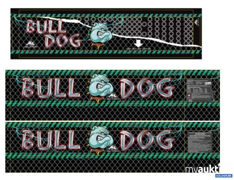 Artikel Nr. 393772: XXL Feuerwerksbatterie Bull Dog