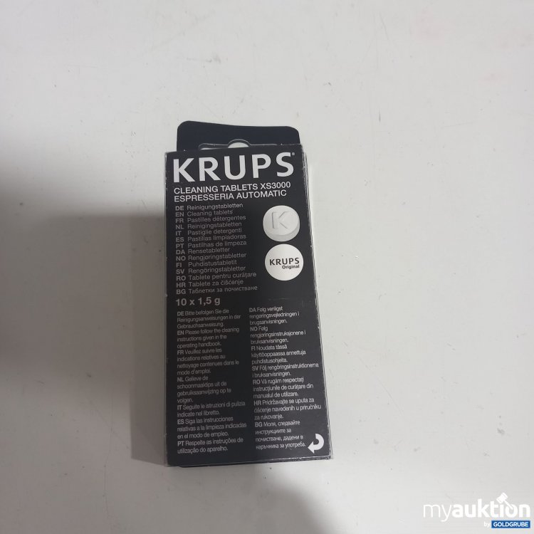 Artikel Nr. 767772: Krups Reinigungstabletten 10 Stück  