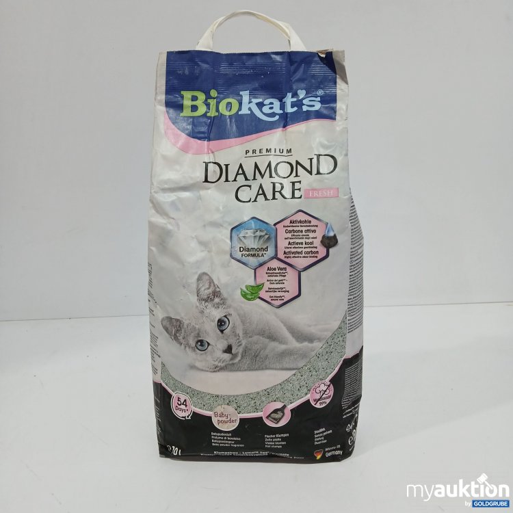 Artikel Nr. 801772: Bio Kats Premium Diamond care fresh Katzenstreu 10L