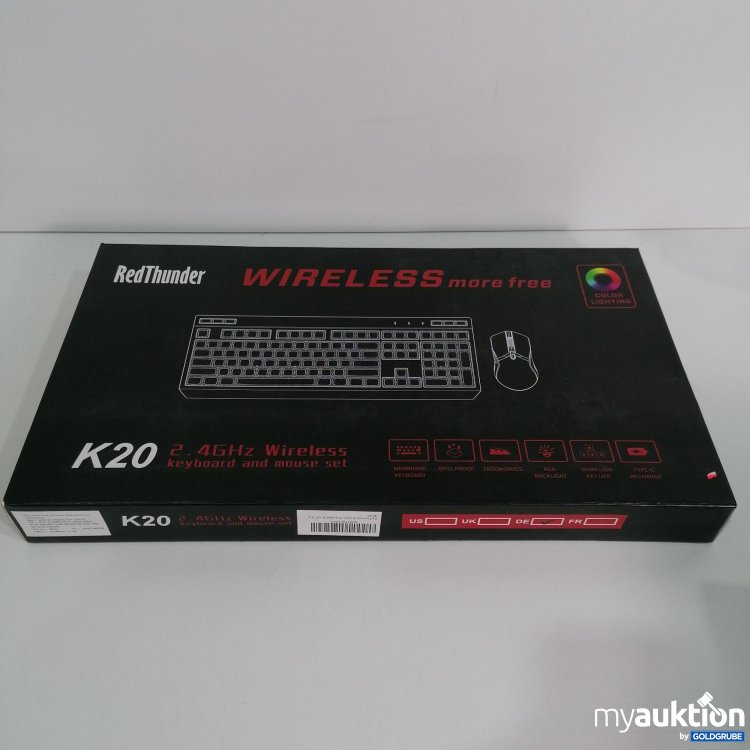 Artikel Nr. 378773: Red Thunder Wireless Keyboard K20