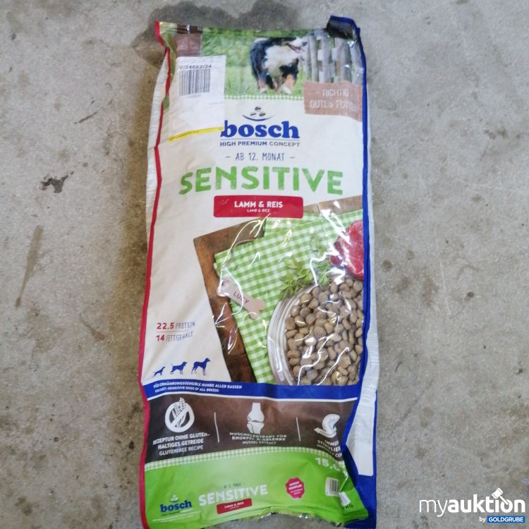 Artikel Nr. 749773: Bosch Sensitive Lamm&Reis Hundefutter 15kg 