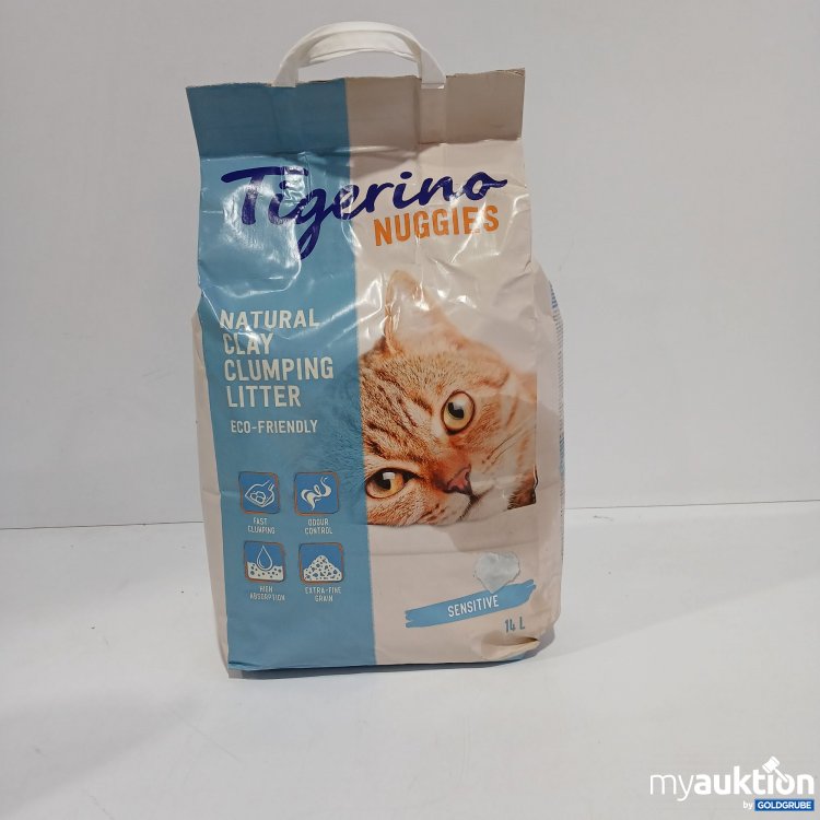 Artikel Nr. 801774: Tigerino Nuggies Natural Clay clumping litter 14L