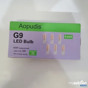 Auktion Aopudis G9 LED Leuchtmittel, 6er-Pack