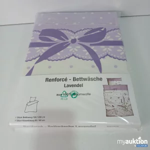 Artikel Nr. 792775: Renforce Bettwäsche Lavendel 135x200/80x80cm