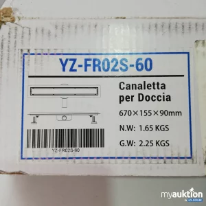 Artikel Nr. 432776: Canaletta Per Doccia YZ-FR02S-60 670x155x90mm