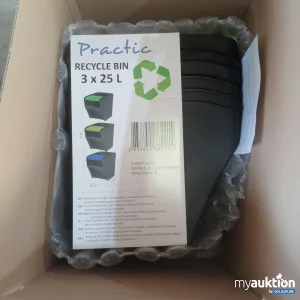 Auktion Practic Recycle Bin 3x25l