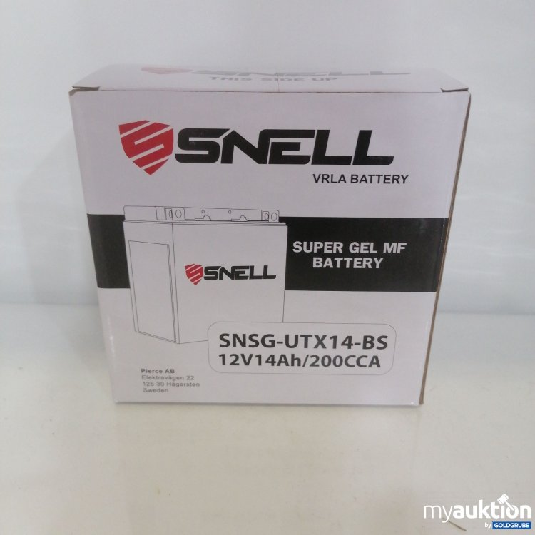 Artikel Nr. 769778: Snell Vrla Battery 