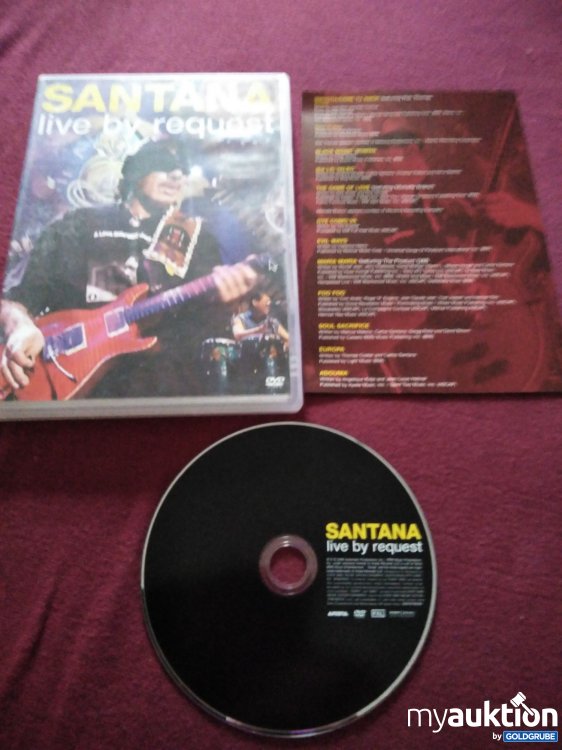 Artikel Nr. 332779: Dvd, Santana, Live by request 