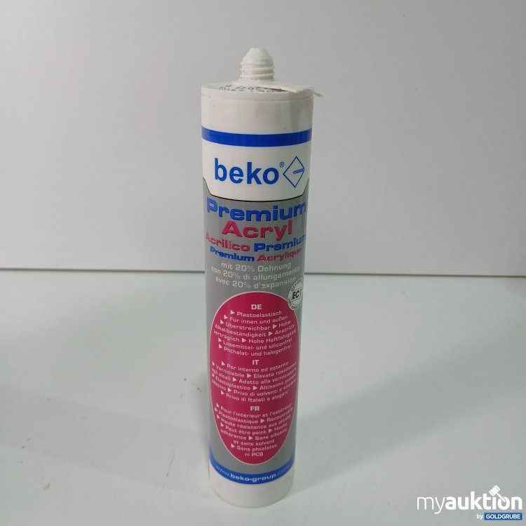 Artikel Nr. 802779: Beko Premium Acryl Weiss 310ml 