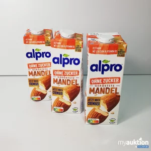 Artikel Nr. 787779: Alpro Geröstete Mandel Ohne Zucker 3x1l