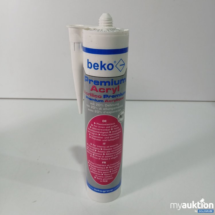 Artikel Nr. 802780: Beko Premium Acryl Weiss 310ml