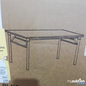 Auktion Neu Haus Folding Table 120x60x75cm