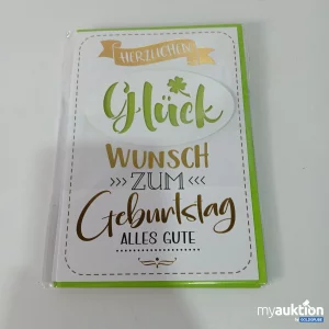 Auktion Glückwunschkarten 5 Stück