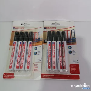 Auktion Edding 3000 permanent marker Schwarz 5stk