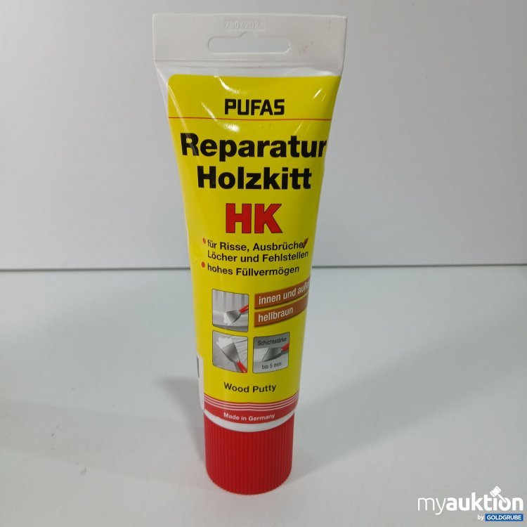 Artikel Nr. 802782: Pufas Reparatur Holzkitt HK 400g