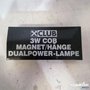 Auktion Club 3W COB Dualpower-Lampe