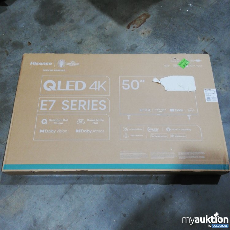 Artikel Nr. 764783: Hisense QLED 4K 50E77 KQ