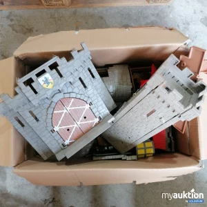Auktion Playmobil Spielzeug Ritterburg Set mit viel Zubehör