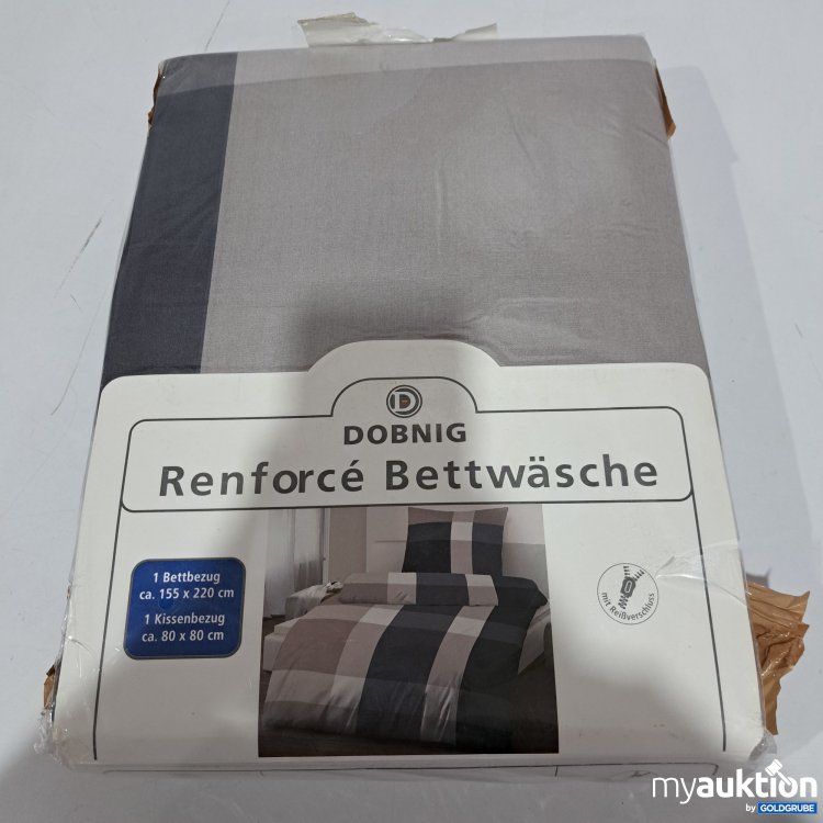 Artikel Nr. 378784: Renforce Bettwäsche 1Bettbezug 155x220cm 1Kissenbezug 80x80cm