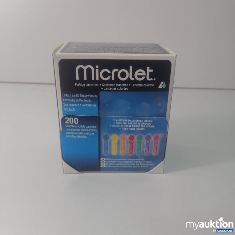 Artikel Nr. 781785: Microlet 200 Silikonbeschichtete Lanzetten 