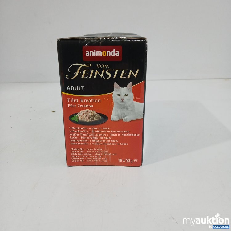 Artikel Nr. 801785: Animonda vom Feinsten Katzenfutter adult Filet Kreation 18x50g