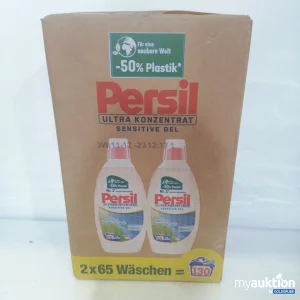 Auktion Persil Ultra Konzentrat Sensitive Gel 2x65 Wäschen 