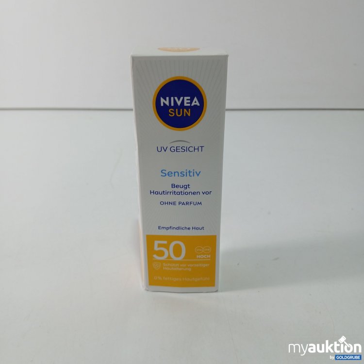 Artikel Nr. 800786: Nivea Sun UV Gesicht Sensitiv 50 Hoch 50ml