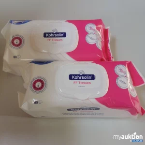 Auktion Kohrsolin FF Tissues 80 Stück 