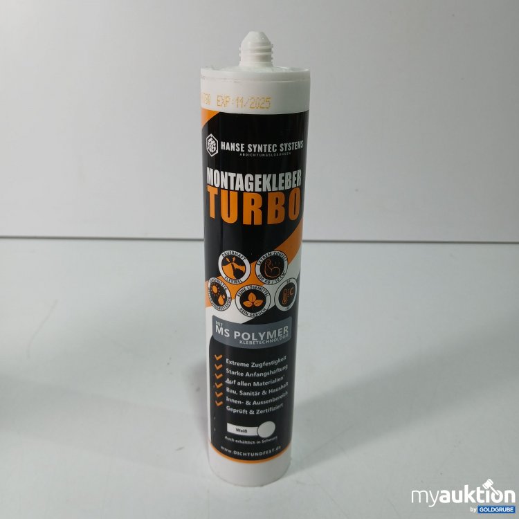 Artikel Nr. 802787: HSS Montagekleber Turbo Weiß 290ml