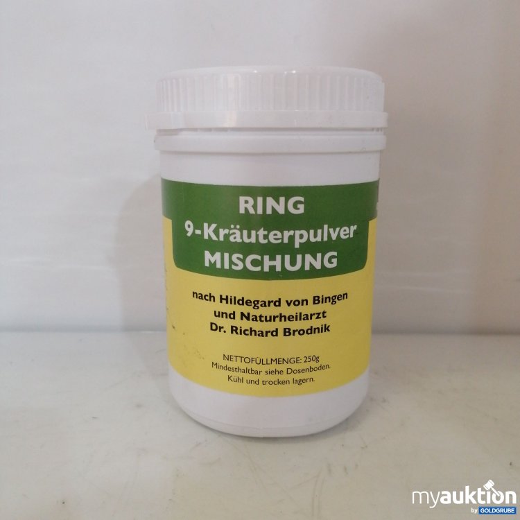 Artikel Nr. 758788: Ring 9-Kräuterpulver Mischung 250g 