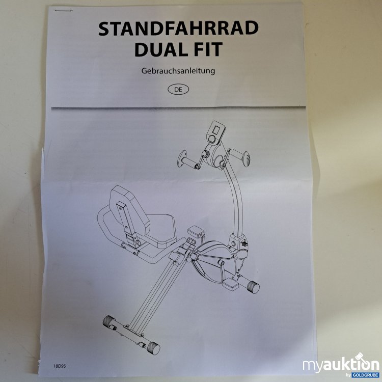 Artikel Nr. 746789: Standfahrrad Dual Fit 