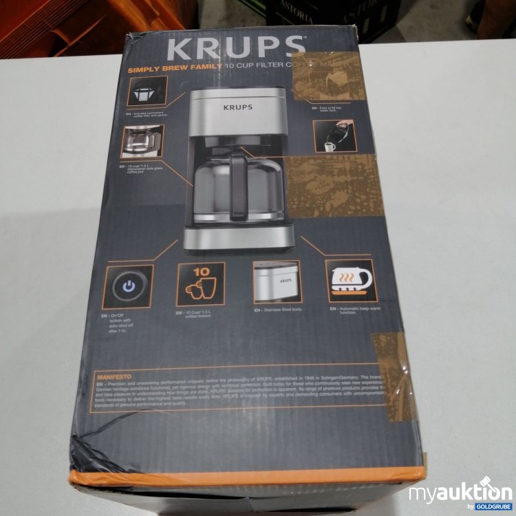 Artikel Nr. 759790: Krups Filter Kaffee Maschine