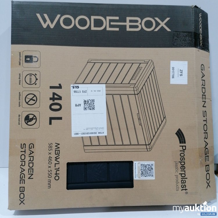 Artikel Nr. 515794: Prosperplast Woodebox 140l