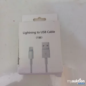 Auktion Lightning USB Kabel 1m 